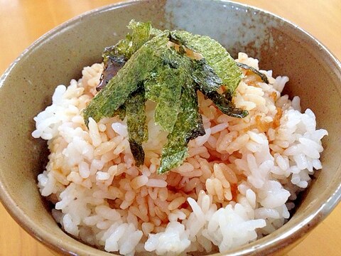 焼肉屋さんの韓国風タレかけご飯